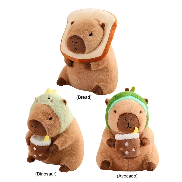 118-ZOLL-CAPYBARA-PUPPE CARTOON-TIERPUPPE SÜSSES Capybara-Plüschtier
