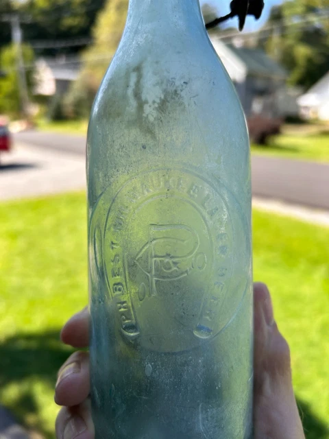 P H Best Milwaukee Milwaukee Lager Blob Top Beer Bottle Pabst 1860's
