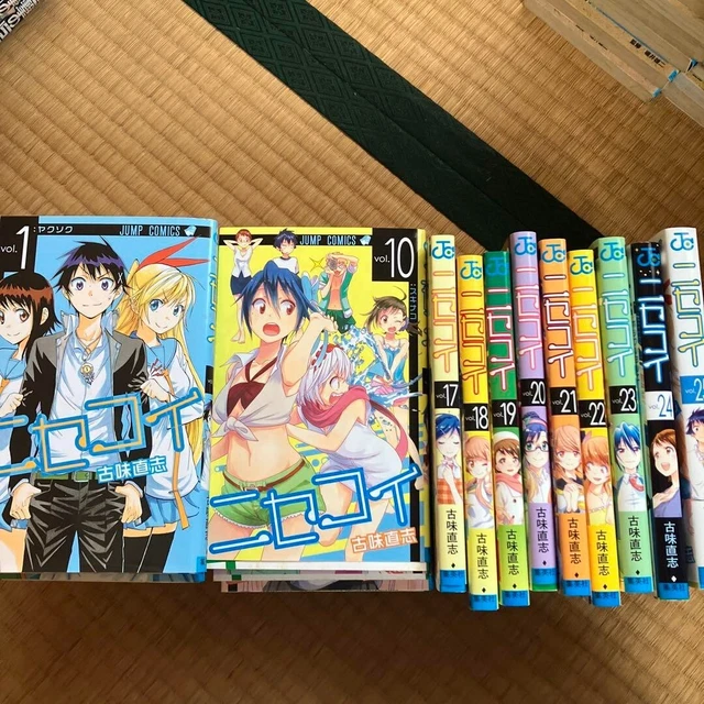 Nisekoi Manga Complete Set Vol. 1-25 – Japanese Language Comics By Naoshi Komi – Modern Age