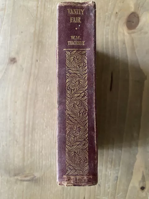 1848 Copy Of Vanity Fair A Novel Without A Hero By W M Thackeray