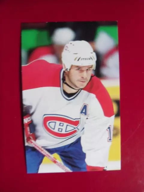 2000-01-Montreal Canadiens-##17-Benoit Brunet Postcard.