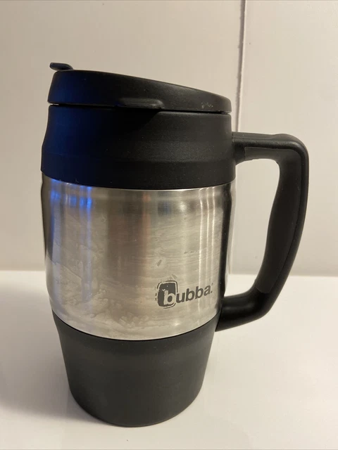 Bubba Keg 34oz / 1L Stainless Steel Insulated Thermos Travel Mug. Black 8" Tall
