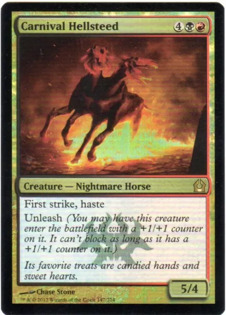 Cryptborn Horror 2x FOIL RTR MTG Return to Ravnica Rare MINT red black Cryptborn Horror 2x FOIL RTR MTG Return to Ravnica Rare MINT red black