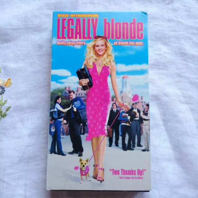 Legally Blonde VHS 2001 Reese Witherspoon Jennifer Coolidge Luke Wilson