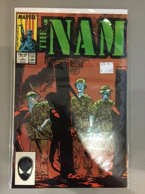 The Nam #5 Michael Golden art MARVEL COMICS 1987 VF+/NM- up14b