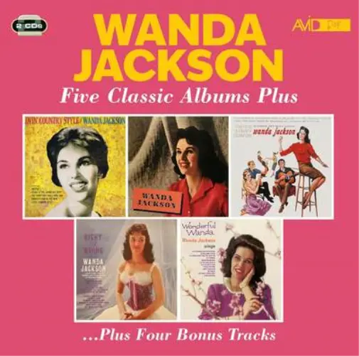 Wanda Jackson Five Classic Albums Plus (CD) Album