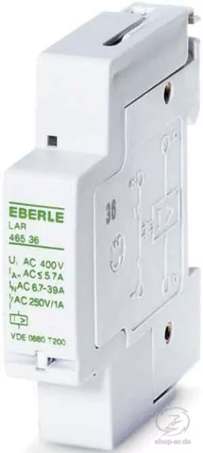 Eberle Lastabwurfrelais AC 6,7-39 A, 1Oe, 1 A, für Leistung 4,6-27 kW Elektronik