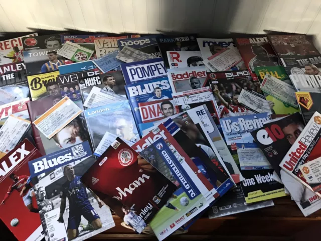 Huge Selection of Coventry City AWAYS 1998 - 2018 many with Tickets all listed