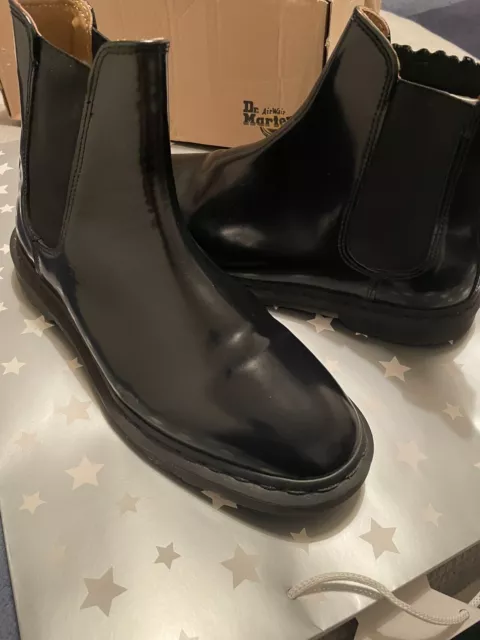 Dr Martens Graeme II Chelsea boots size 7 UK Black polished