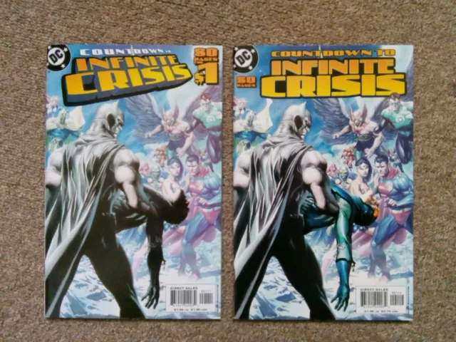 Countdown To Infinite Crisis 1. & 2. Drucke DC Comics Geoff Johns 2005