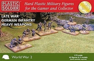 Plastic Soldier Company 1:72 Scale Late War German Heavy Weapons