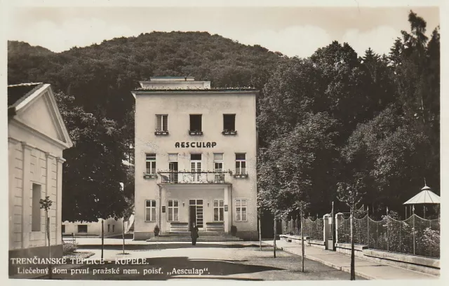 AK Teplitz - Teplice Kúpele, Aesculap - um 1915, Trentschin Teplitz-Bad Böhmen