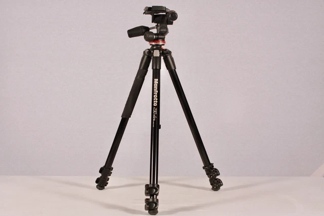 MANFROTTO 290 XTra Trépied aluminium + Rotule photo MH804-3W avec plateau rapide