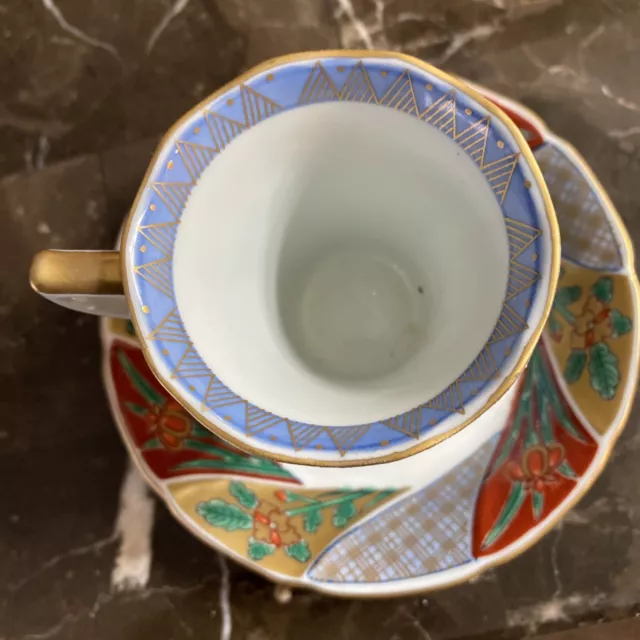Chinese 1 Set Tea Cup And Saucer, Beautiful Unique Design 3