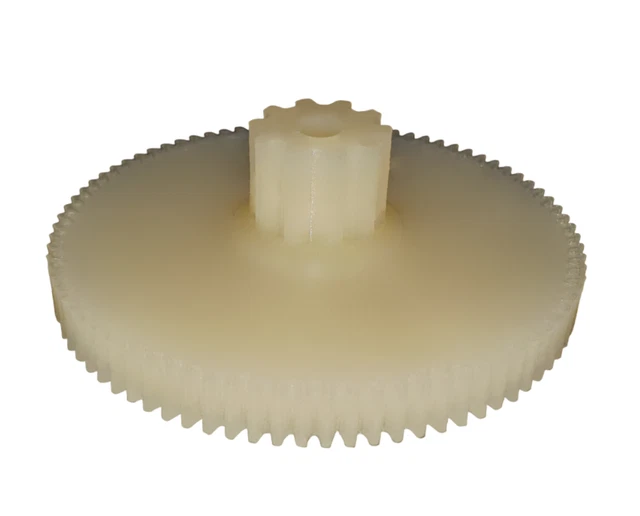 Roue Dentée En Nylon Pour Motoréducteur UNUS MASRI A10/DF – Référence 36.10.99 – 12 Volts – Fabriquée En Italie