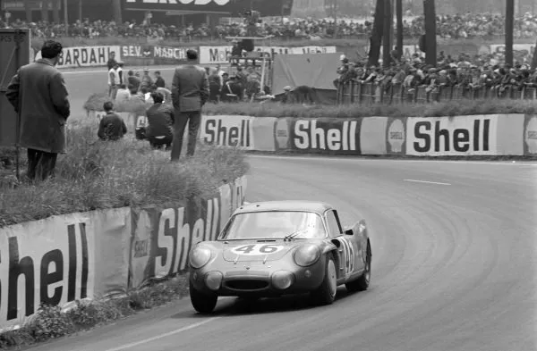 Henri Grandsire & Jose Rosinski Alpine A210 Renault Le Mans 1967 Old Photo 14