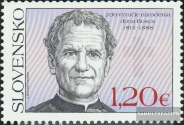 Slovakia 767 (complete issue) unmounted mint / never hinged 2015 Giovanni Bosco