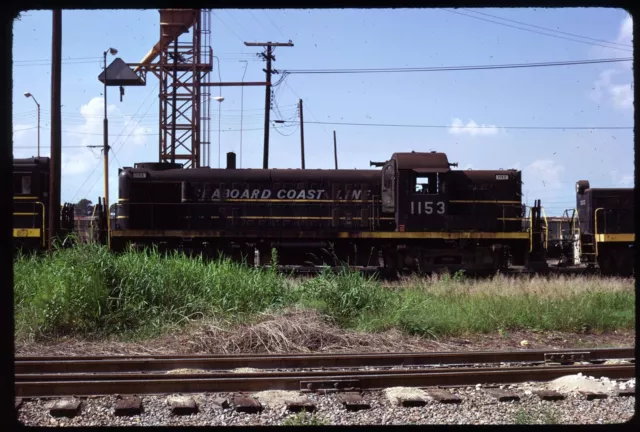 Original Rail Slide - SCL Seaboard Coast Line 1153 Uceta 5-26-1974