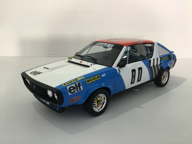 Renault Alpine A310 Spark 1:43 1974 Jean Luc / Thérier / Michel Vial S5478 Tour De Corse