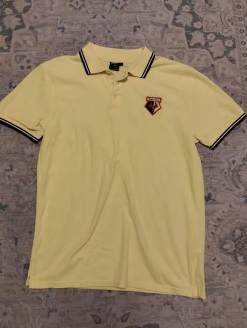 *$10 Sale!!* Watford FC Football Shirt Large 12 Team Crest Polo