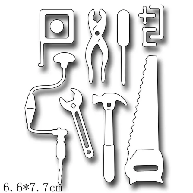 Saw Tool Metal Cutting Dies Scrapbooking Embossing Album Card making Crafts