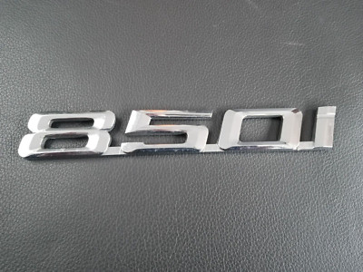 ORIGINAL BMW 850I TYPENSCHILD AUS METALL TYPZEICHEN EMBLEM LOGO EUR 24 ...