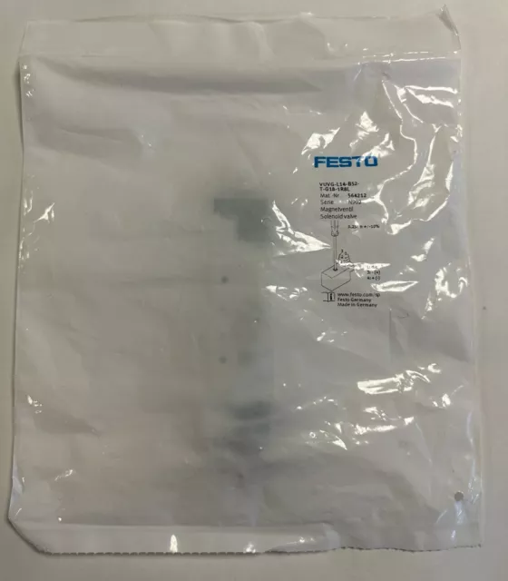 Festo Magnetventil VUVG-L14-B52-T-G18-1R8L / 564212 / Neu in OVP