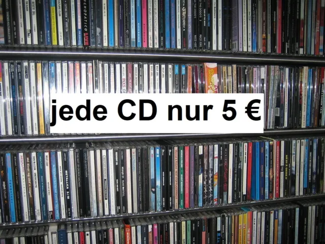 Verschiedene CD's INTERNATIONAL A-Z Auswahl Sammlung Rock Pop Jazz jede CD 5 €**