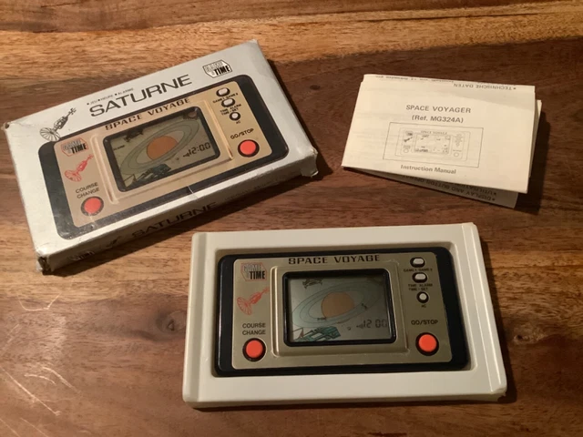Rare LCD jeu Game & Time - SPACE VOYAGE - Matsushima