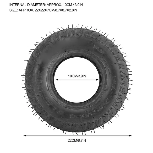 2.8/2.5-4 Tyre Mobility Scooter Wheel Electric Wheelchair Tires Replacement ZZ1