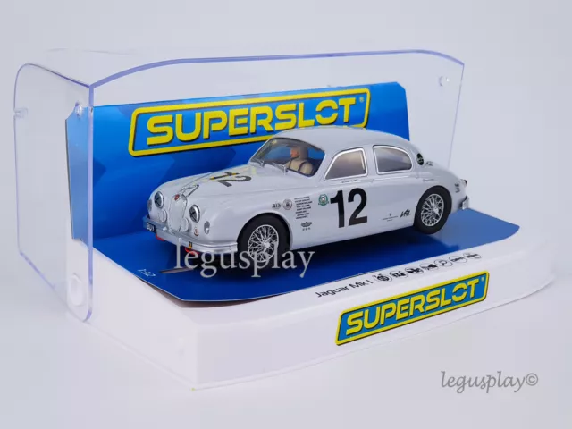 Slot car Scalextric Superslot H4419 Jaguar MK1 #12 - BUY1 - Goodwood 2021