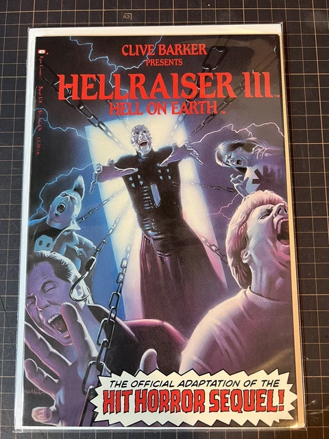 Hellraiser 3 Hell on Earth #1 Epic Comics TPB 1992 (FNVF)