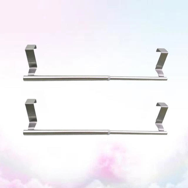 Colgador de toallas de acero inoxidable accesorios de baño armario toallero