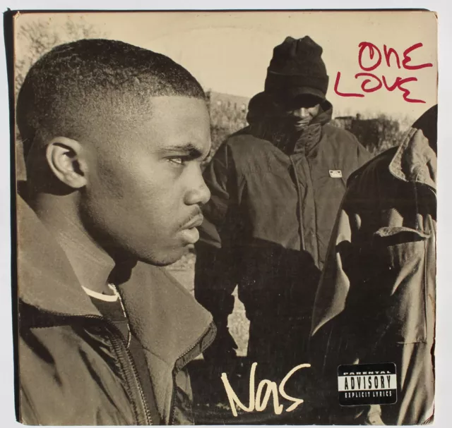 Nas – One Love (Remixes) 1994 VINYL LP Single - Sadat X & Godfather Don - HipHop