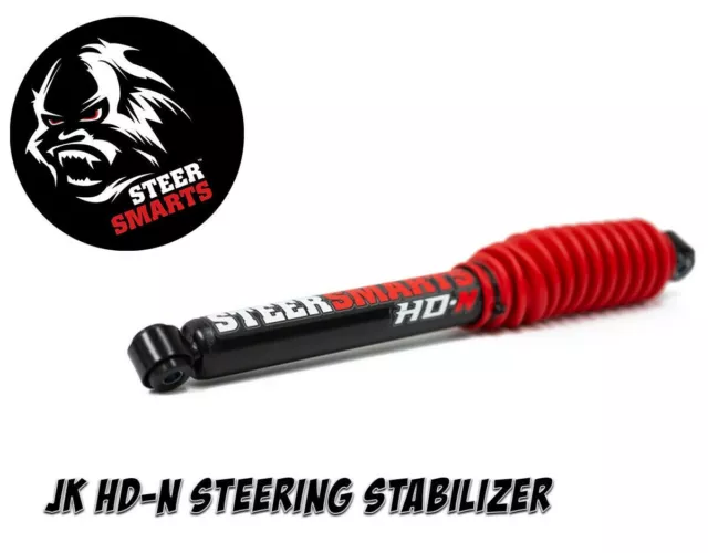 STEER SMARTS JK HD-N STEERING STABILIZER fits 07-18 JEEP WRANGLER JK JKU