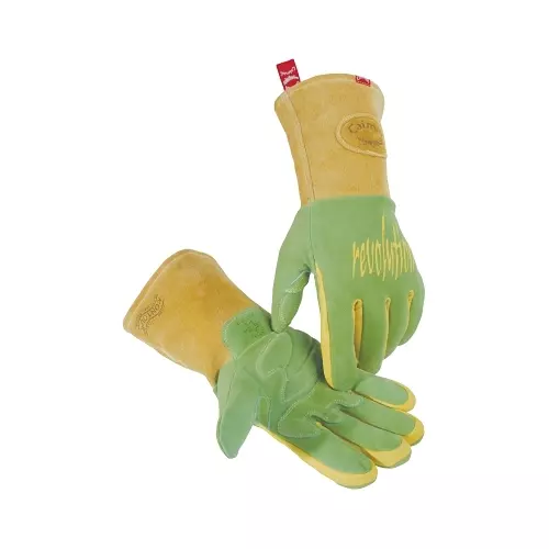 Caiman 1816 Revolution® Deerskin Fr Foam Fleece Lined Mig/Stick Welding Gloves