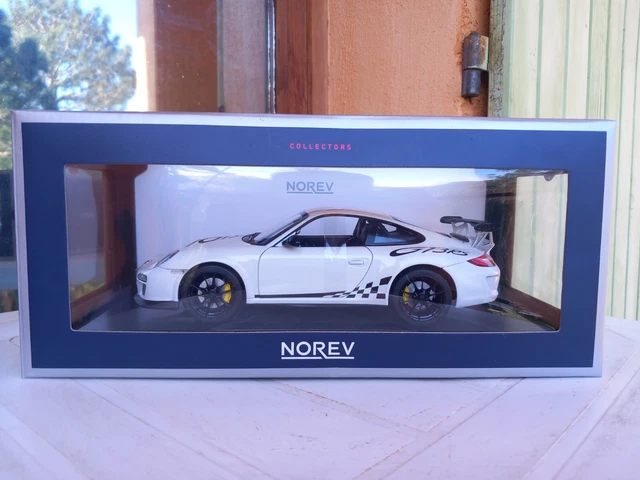 Norev 1:18 Porsche 718 Spyder RS Forfait Weissach 2023 GT argent métallisé 187270 modèle voiture