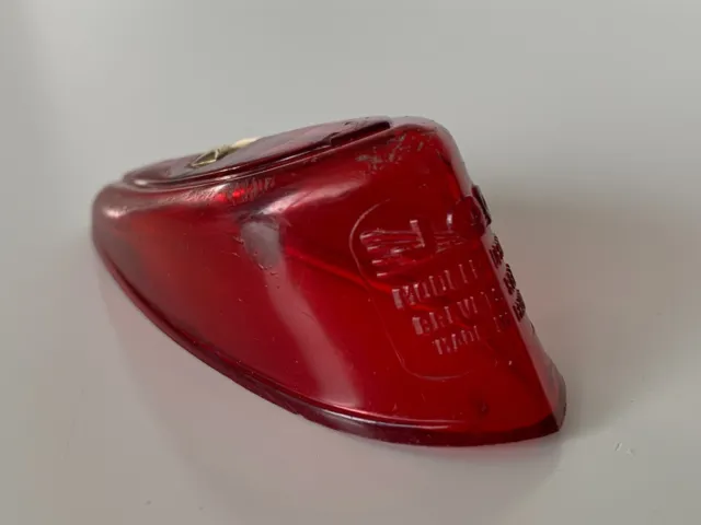 Cabochon De Feu Arrière JOO (JOS) 1950s-1960s Rear Light Lens Old Bike