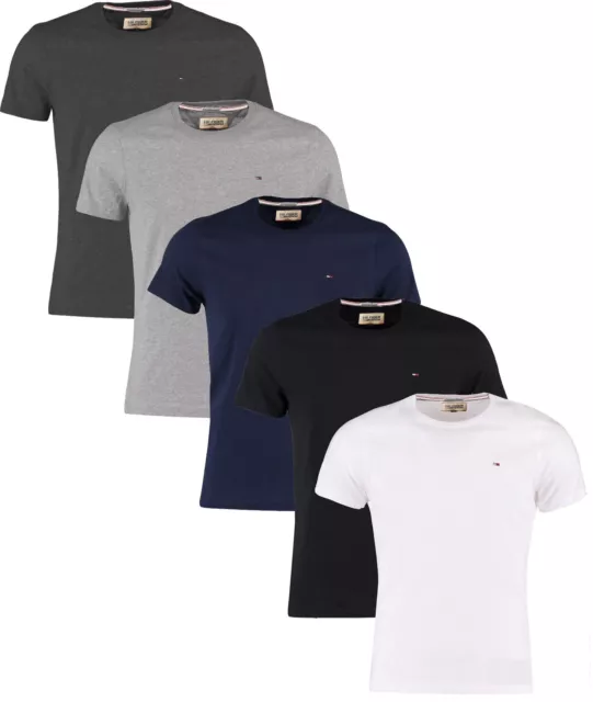 Tommy Hilfiger Jeans Tshirt Basic Herren Kurzarm T-Shirt Shirt Shirts M L XL XXL