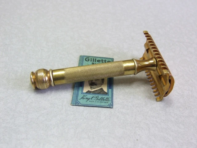 Vintage 1930'S Gillette Goodwill DE Safety Razor 2