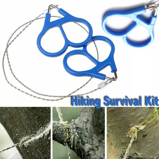 Wire Saw Emergency Survival Kit Tactical Rescue Gear Hiking Outdoor Camping Tool