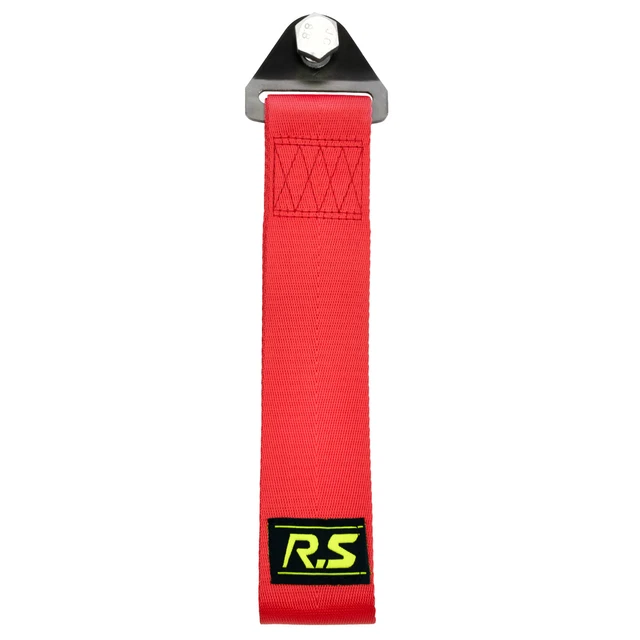CAR RED TOW Towing Strap Rope Belt Racing Rally Drift Hooks Bumper