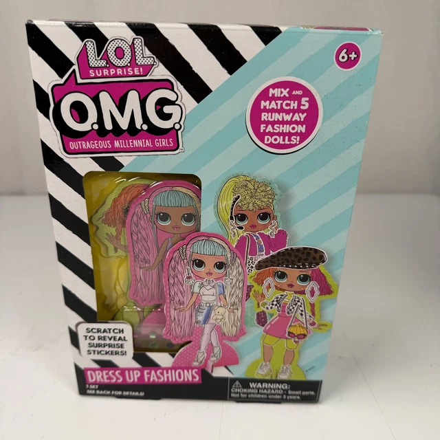 LOL SURPRISE OMG Remix Super Surprise - 70+ Surprises 4 Fashion Dolls + 4 Dolls EUR 174,25