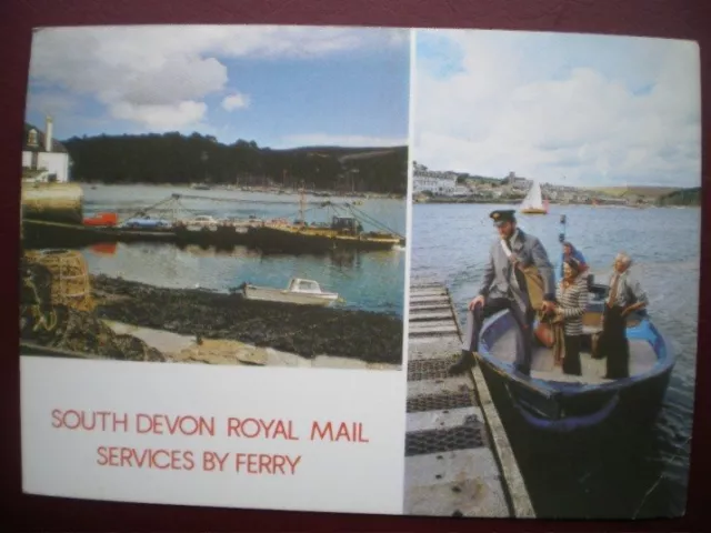 Postcard Rp Royal Mail South Devon Royal Mail Services By Ferry