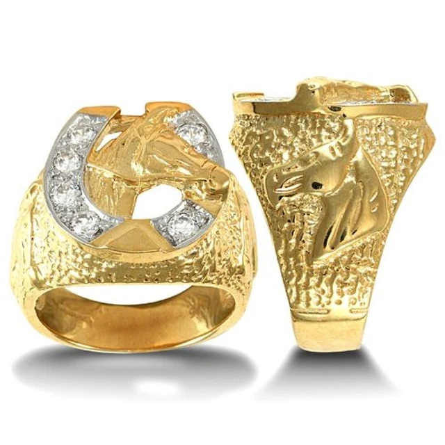 Herrenring Antik Gold Massiver 9 Karat Gelbgold Siegelring Oval | 375 Gestempelt Für Herren & Damen Siegelring Personalisierbar