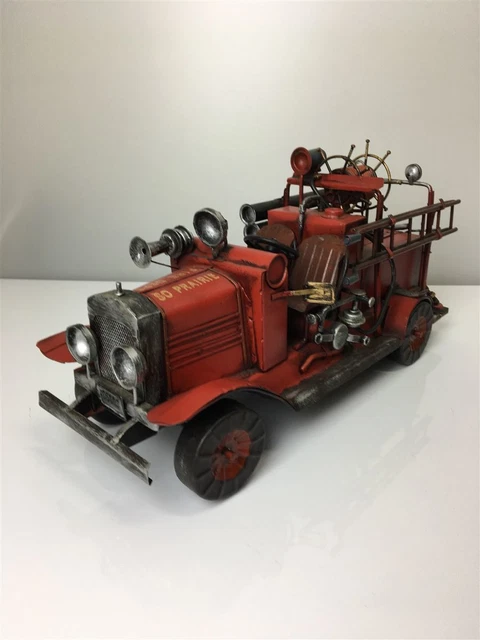 Hobby Other Retro Model Tin Antique Car Vehicle Toy Fire Engine