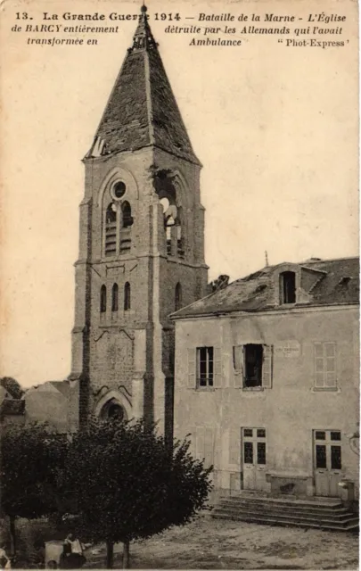 CPA MILITAIRE Bataille de la Marne-L'Eglise (315938)