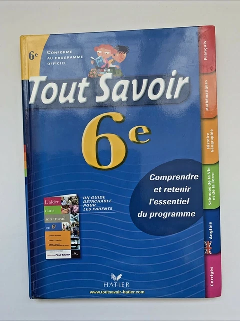 REVISER LA Classe De 6 Eme Avec Ce Guide Hatier Exercices Et Corriges ...