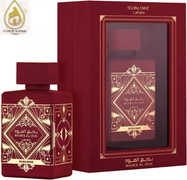 Lattafa Badee Al Oud Sublime 100ml EDP Eau De Parfum Spray Unisex Fruity Scent