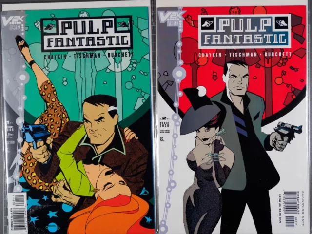 US-Comics DC (Vertigo) „Pulp Fantastic"  #1-3 *complete series* Chaykin